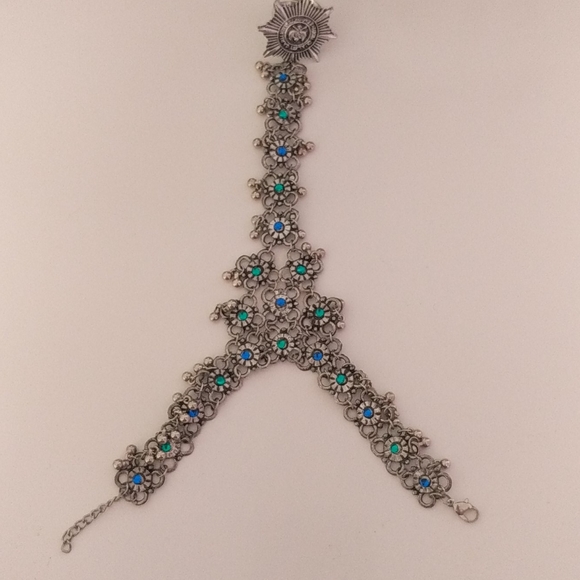 Hand chain + ring - Picture 2 of 4